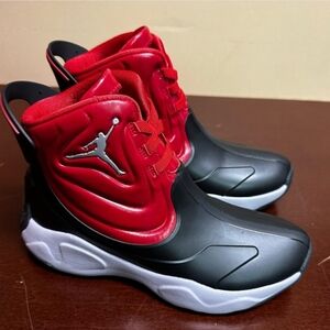 🔥 NWOB Jordan Drip 23 Toddler Boots Size 5C 🔥Black/Gym Red | Authentic Jordan